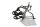 Koffersteunen bagagedrager set links rechts Honda XRV 750 Africa Twin RD04 90-92