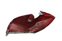 Carenado lateral tapa izquierdo delantero rojo plata BMW R 1200 S K29 0366 06-08