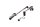 Schakelpedaal schakelhendel stang beugel links Honda CBR 900 RR SC50 02-03