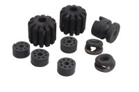 Rubber mounts set 9 pieces silent block bushing damper BMW K 100 K100 K589 82-88