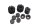Rubber mounts set 9 pieces silent block bushing damper BMW K 100 K100 K589 82-88
