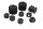 Rubber mounts set 9 pieces silent block bushing damper BMW K 100 K100 K589 82-88