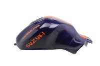 Polttoainesäiliö bensatankki sininen oranssi Suzuki SV 1000 S WVBX 03-07