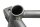Cadre arrière support selle platine repose-pieds BMW R 1200 S K29 0366 06-08