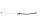 Gaskabel speederwire spjæld højre nederst BMW R 1150 R Rockster R28 0308 03-05