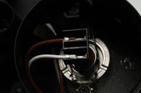 Faro delantero óptica foco luz principal halógeno BMW R 1200 S K29 0366 06-08