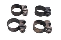 Exhaust header clamps set of 4 manifold collector pipe BMW K 100 K100 K589 82-88