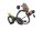 Kabelboom koplamp dashboard tellerset bedrading voor Honda CBR 900 RR SC50 02-03
