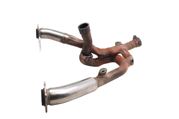 Auspuffsammler Krümmeranlage Y-Rohr Vorne Hinten Suzuki SV 1000 S WVBX 03-07