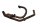 Grenrör avgasrör samlare avgassystem Honda XRV 750 Africa Twin RD04 90-92