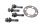 Radschrauben Felgenschrauben Scheibe hinten BMW R 1150 R Rockster R28 0308 03-05