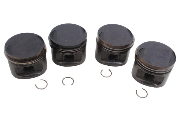 Juego de pistones 4 piezas segmentos bulones clips BMW K 100 K100 K589 82-88