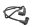 Cavo candela pipetta inferiore sinistro BMW R 1150 R Rockster R28 0308 03-05