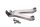Voetsteunbeugel duo passagier houder achter links Honda CBR 900 RR SC50 02-03