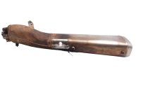 Exhaust muffler silencer end can 4-into-1 right side BMW K 100 K100 K589 82-88