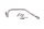 Crash bar engine protector left upper BMW G 650 Xcountry E65X 0164 K15 07-10