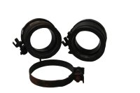 Inlaatrubbers spruitstukken voor achter Honda XRV 750 Africa Twin RD04 90-92