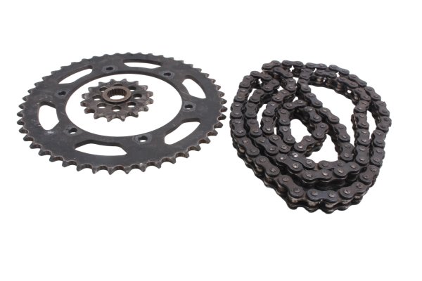 Kit de arrastre cadena corona y piñón BMW G 650 Xcountry E65X 0164 K15 07-10