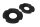 Naafdeksel voorwiel stofbescherming paar Honda XRV 750 Africa Twin RD04 90-92