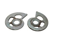 Kettingspanner excenter set links rechts Honda XRV 750 Africa Twin RD04 90-92