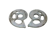 Kettingspanner excenter set links rechts Honda XRV 750 Africa Twin RD04 90-92