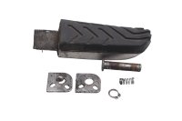 Passenger footpeg rear right rubber pad BMW G 650 Xcountry E65X 0164 K15 07-10