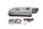 Passenger footpeg rear right rubber pad BMW G 650 Xcountry E65X 0164 K15 07-10