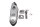 Passenger footpeg rear right rubber pad BMW G 650 Xcountry E65X 0164 K15 07-10