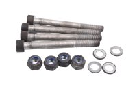 Brake disc bolts rotor screws nuts washers set 4 front...