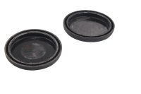 Fork cap covers yoke triple clamp plugs left right BMW K 100 K100 K589 82-88