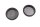 Fork cap covers yoke triple clamp plugs left right BMW K 100 K100 K589 82-88