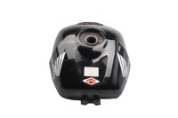 Serbatoio benzina carburante moto nero rosso Honda CBR 900 RR SC50 02-03