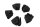 Gommini parastrappi corona mozzo posteriore Honda XRV 750 Africa Twin RD04 90-92