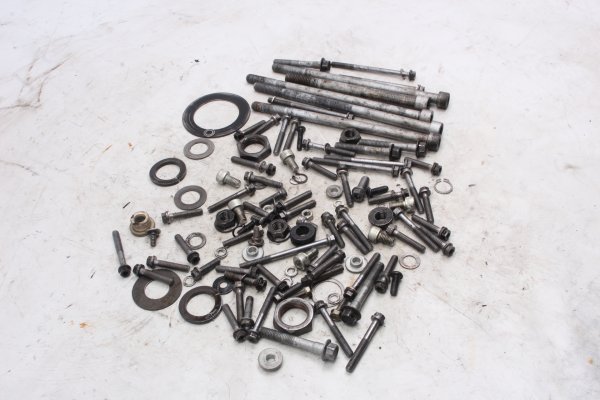 Engine bolts set crankcase nuts washers BMW G 650 Xcountry E65X 0164 K15 07-10