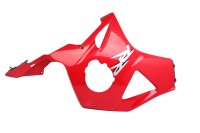 Zijkuip onderste fairing panel bekleding links rood Honda CBR 900 RR SC50 02-03