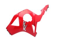 Zijkuip onderste fairing panel bekleding links rood Honda CBR 900 RR SC50 02-03