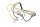 Strålkastarkabel H4 kontakt parkeringsljus Moto Guzzi California III VW 87-93