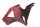 Zijkuip onderste deel rechts rood fairing panel Honda CBR 900 RR SC50 02-03