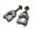 Stuurklemmen risers houders steunen paar Honda XRV 750 Africa Twin RD04 90-92