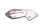Pare-chaleur échappement gauche arrière BMW G 650 Xcountry E65X 0164 K15 07-10