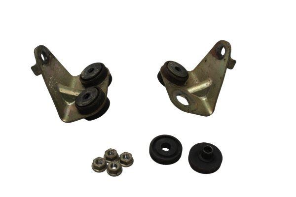 Beugel houder silentblock links rechts set Honda XRV 750 Africa Twin RD04 90-92