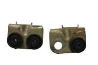 Beugel houder silentblock links rechts set Honda XRV 750 Africa Twin RD04 90-92