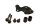 Supporto motore anteriore silentblock viti Honda XRV 750 Africa Twin RD04 90-92