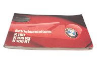 Owner manual rider handbook instruction book German BMW K 100 K100 K589 82-88