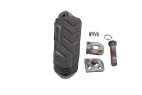 Passenger footrest peg rubber rear left BMW G 650 Xcountry E65X 0164 K15 07-10