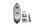Passenger footrest peg rubber rear left BMW G 650 Xcountry E65X 0164 K15 07-10