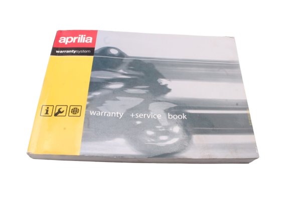 Onderhoudsboekje garantie servicebeurten Aprilia SMV 750 Dorsoduro M551M 08-17