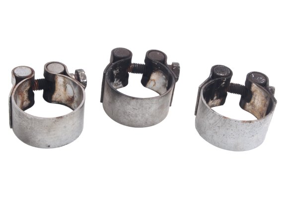 Exhaust clamps set silencer header pipe joint Moto Guzzi California III VW 87-93