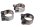 Exhaust clamps set silencer header pipe joint Moto Guzzi California III VW 87-93