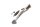 Zijstandaard jiffy met trekveer links Aprilia SMV 750 Dorsoduro M551M 08-17